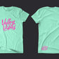 T-SHIRT - VOLLEY VIBES (NEON PINK)